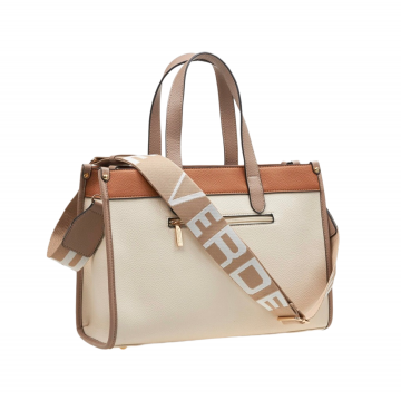 VERDE Tote Bag 16-0007740 Beige VERDE - 3 VERDE Tote Bag 16-0007740 Beige VERDE - 3