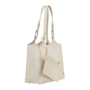 VERDE Shoulder bag 16-0007914 Ecru VERDE - 2 VERDE Shoulder bag 16-0007914 Ecru VERDE - 2