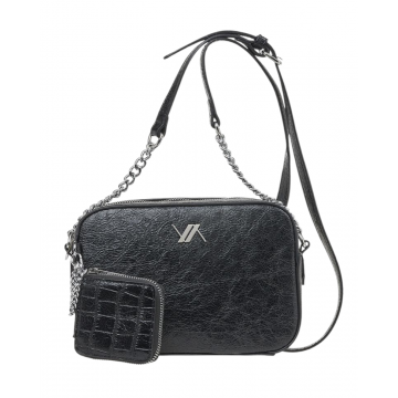VERDE Crossbody bag 16-0007924 Black VERDE - 1