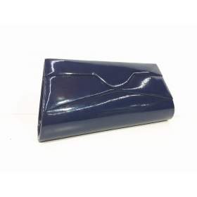 Clutch bag 417 Dark blue Lustrin OEM No Νame (Εισαγωγής) - 1